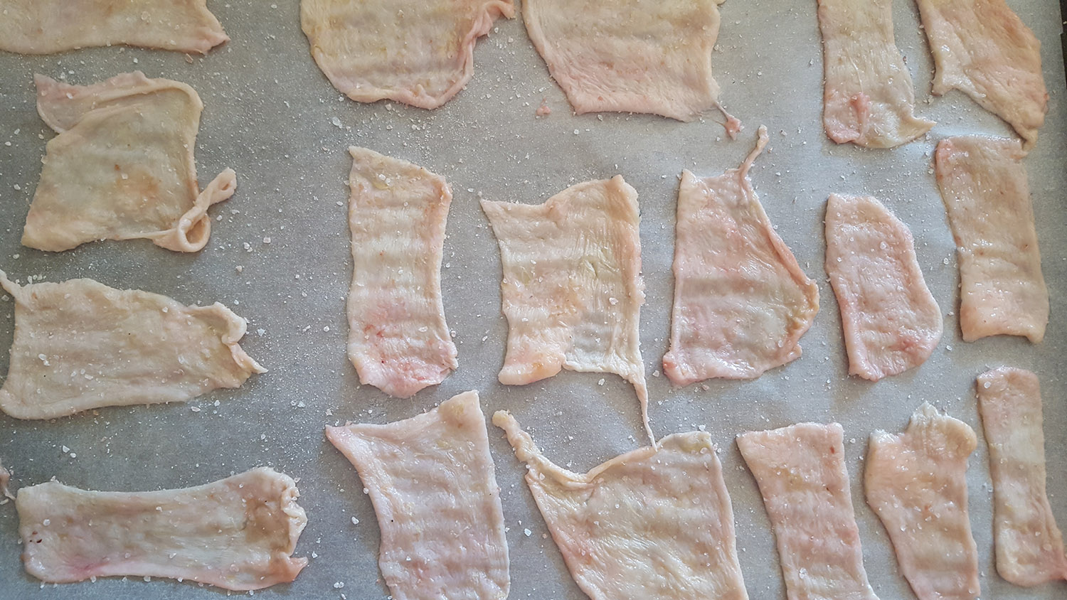 Chicken Skin & Bacon Chips alittlebitofketo